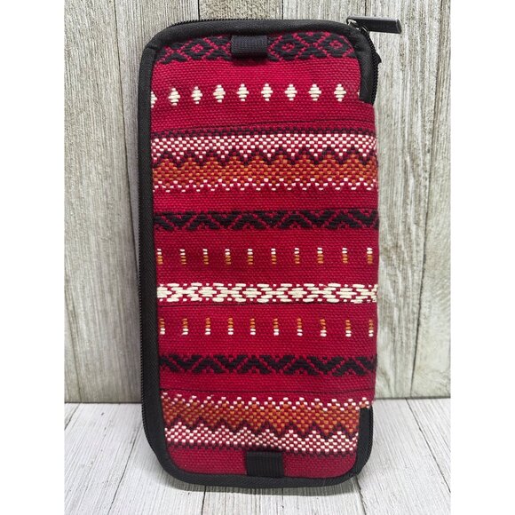 Ethnotek Indian Textile Accordion Travel Clutch Wallet Organizing RFID - Picture 2 of 10